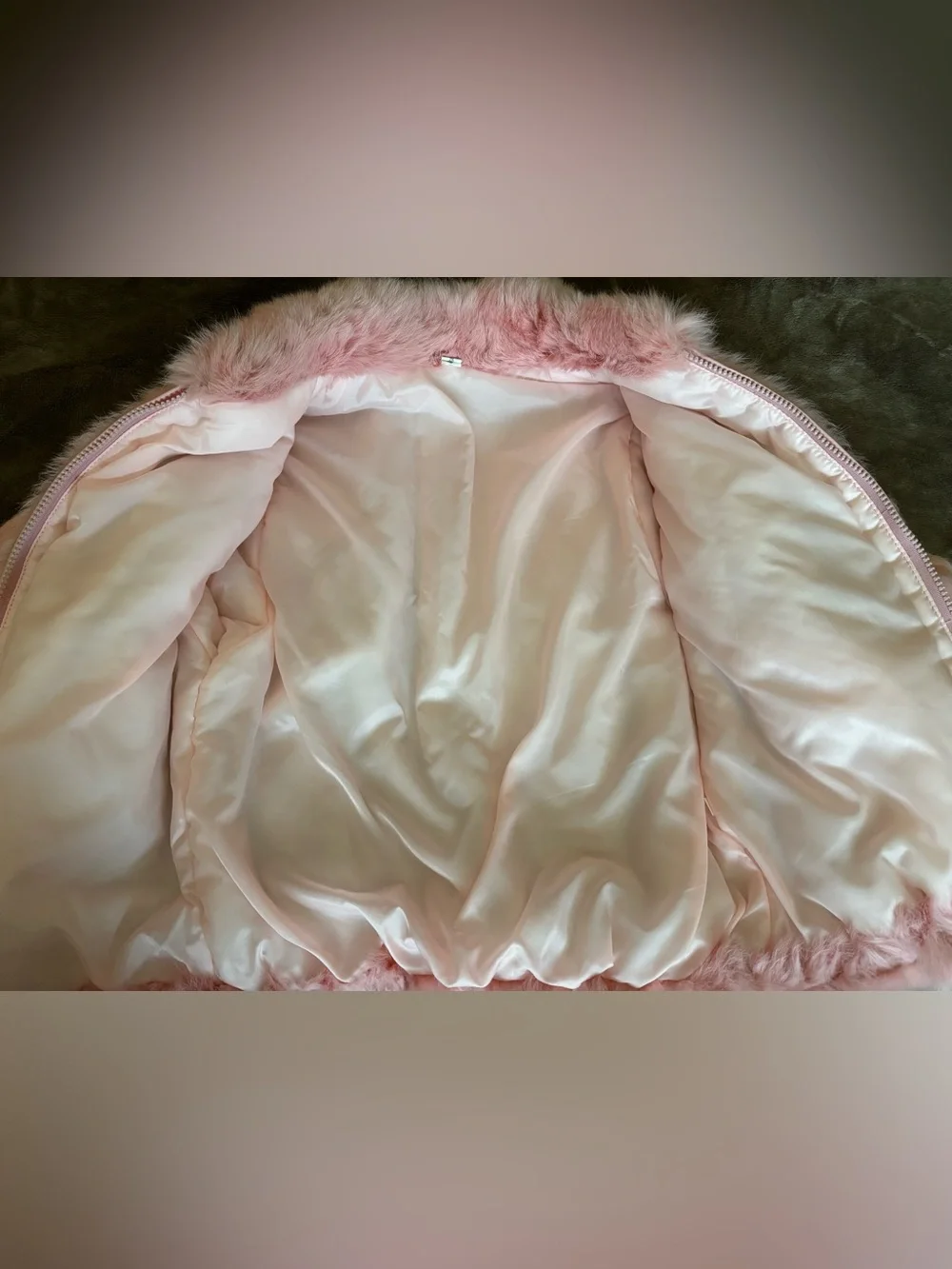 Pink Faux Fur Jacket for Kids - Plush Winter Coat
